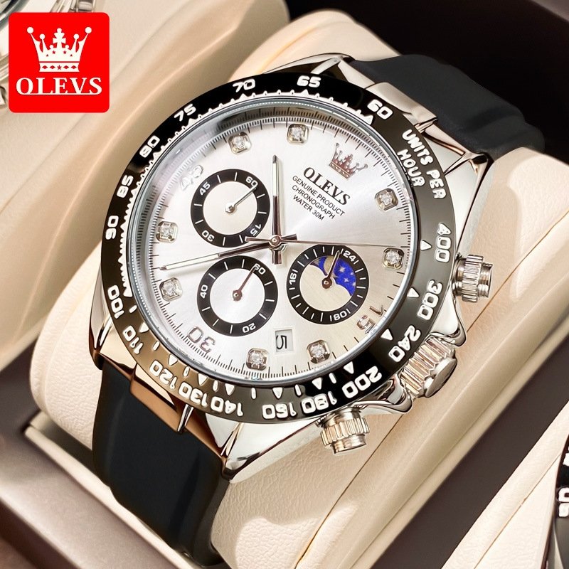 OLEVS bracelet en Silicone white