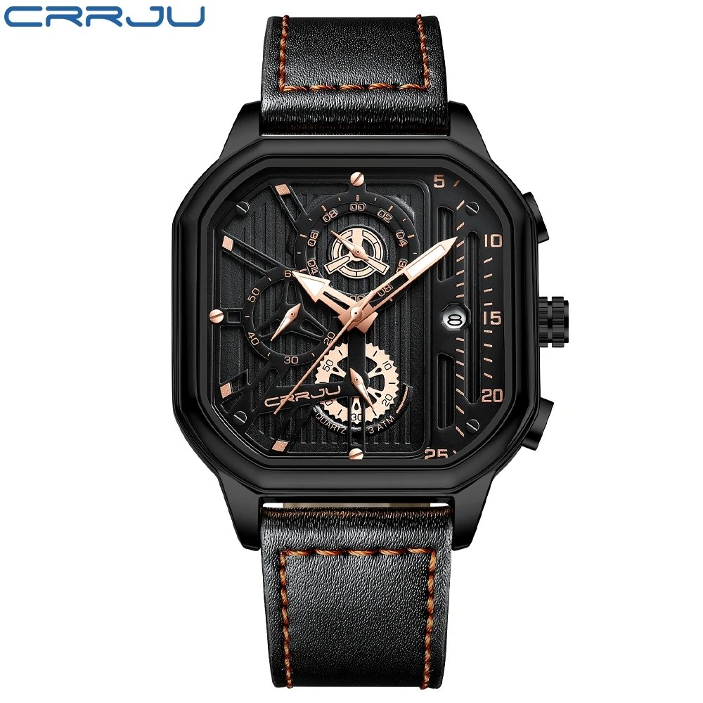 CRRJU en cuir pour hommes – Image 7